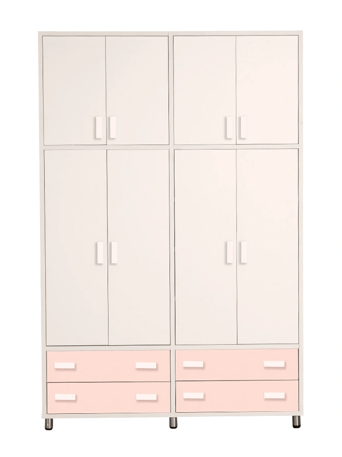 ארון ילדים אריאל 4 דלתות | צבע שמנת